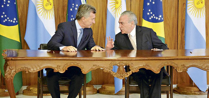 macri y temer