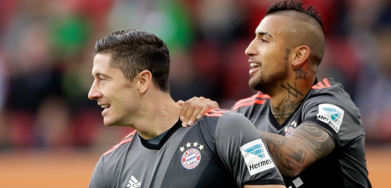 Arturo Vidal, Lewandowski