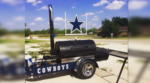 Dallas cowboy bbq clearance pit