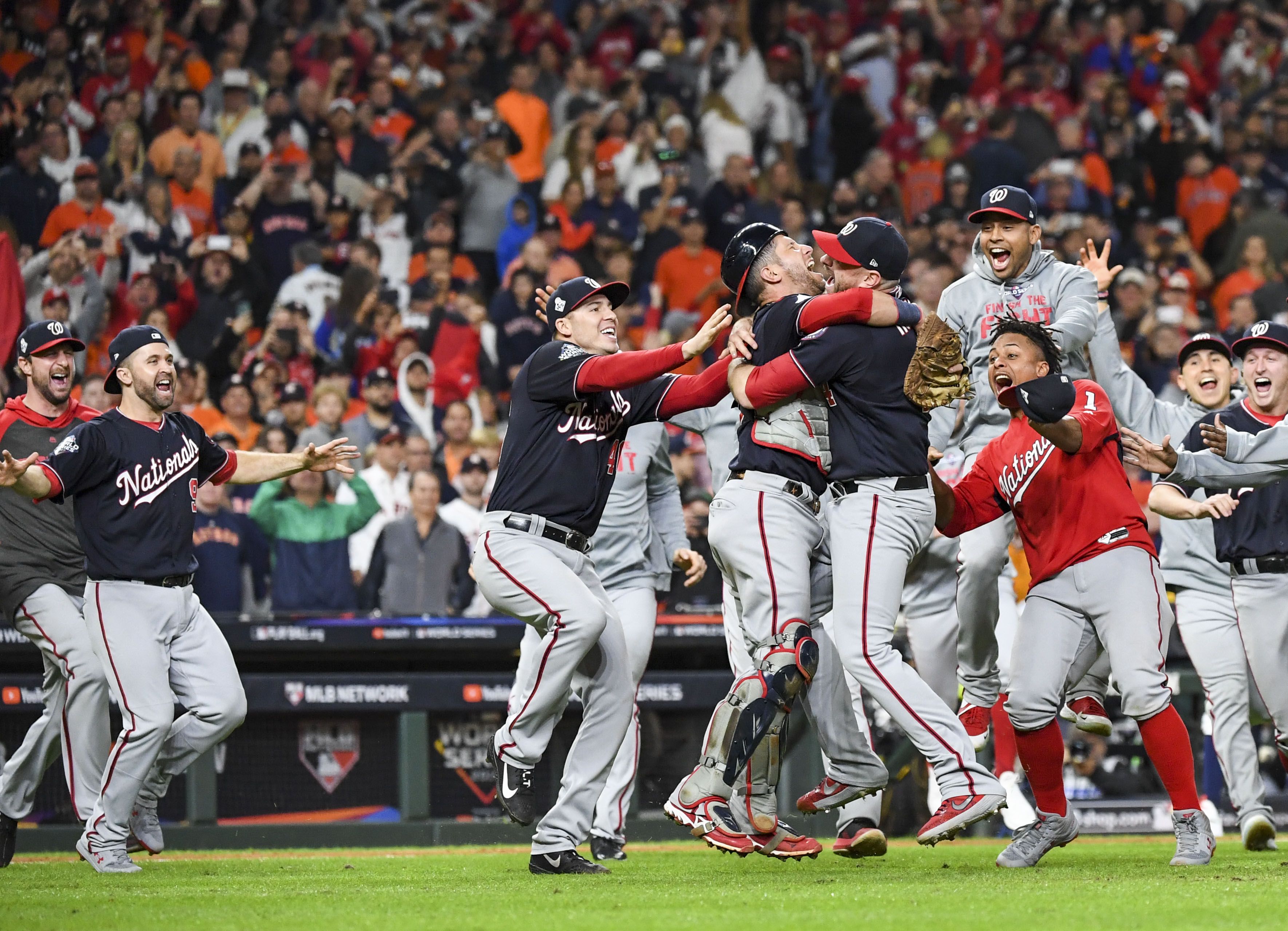 Video Nationals win World Series Game 1 against Astros - ABC News