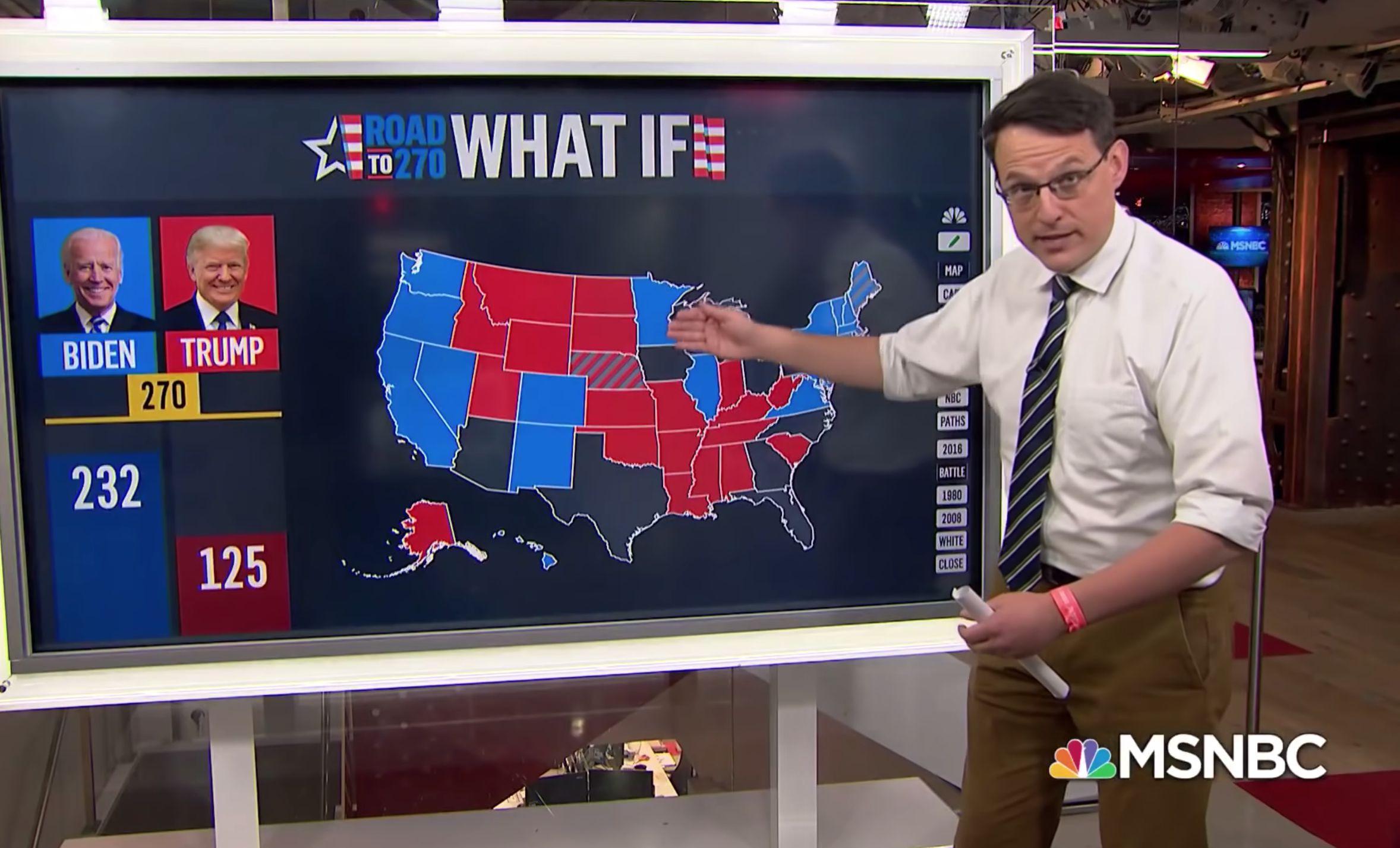 WATCH: Steve Kornacki Talks NFL on 'Sunday Night Football'