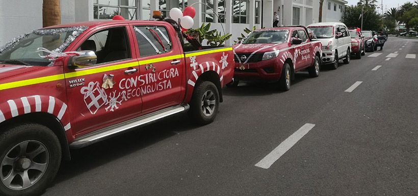 caravana navideña PDI