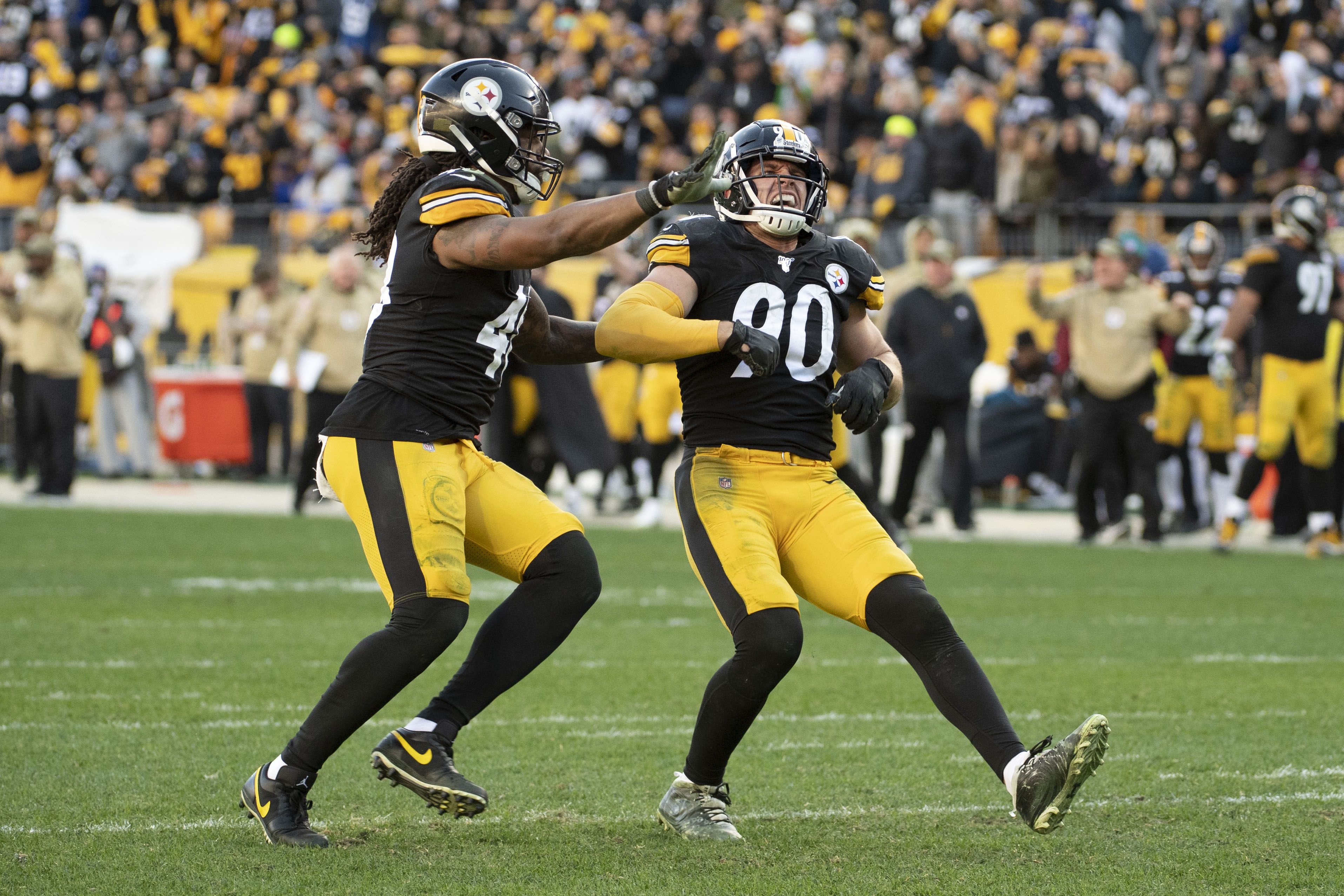 Steelers position review: T.J. Watt, Bud Dupree in free agency and fight  for roster spots at OLB 