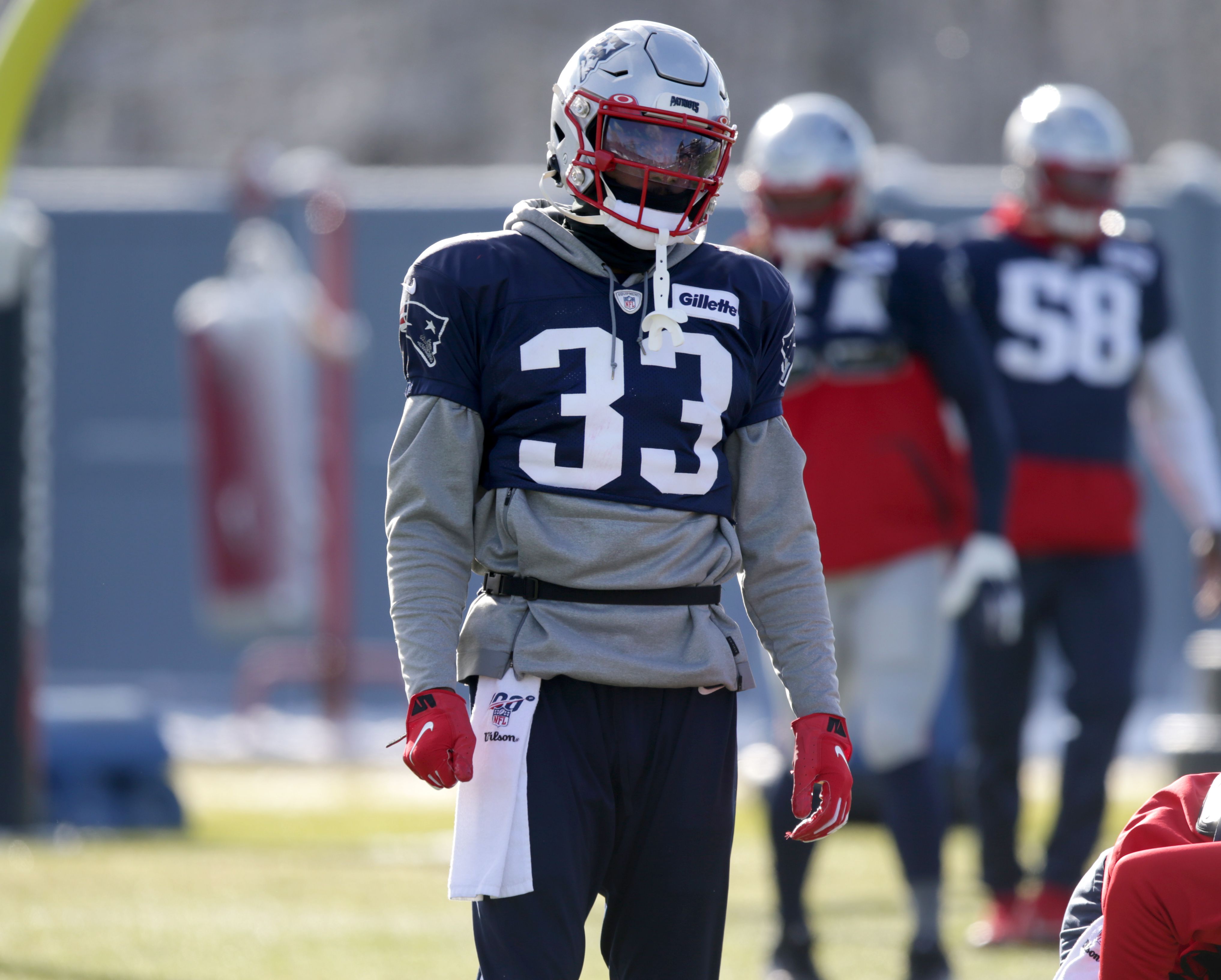 Stephon Gilmore Signed New England Patriots Mini Helmet / Super Bowl LIII  Champ