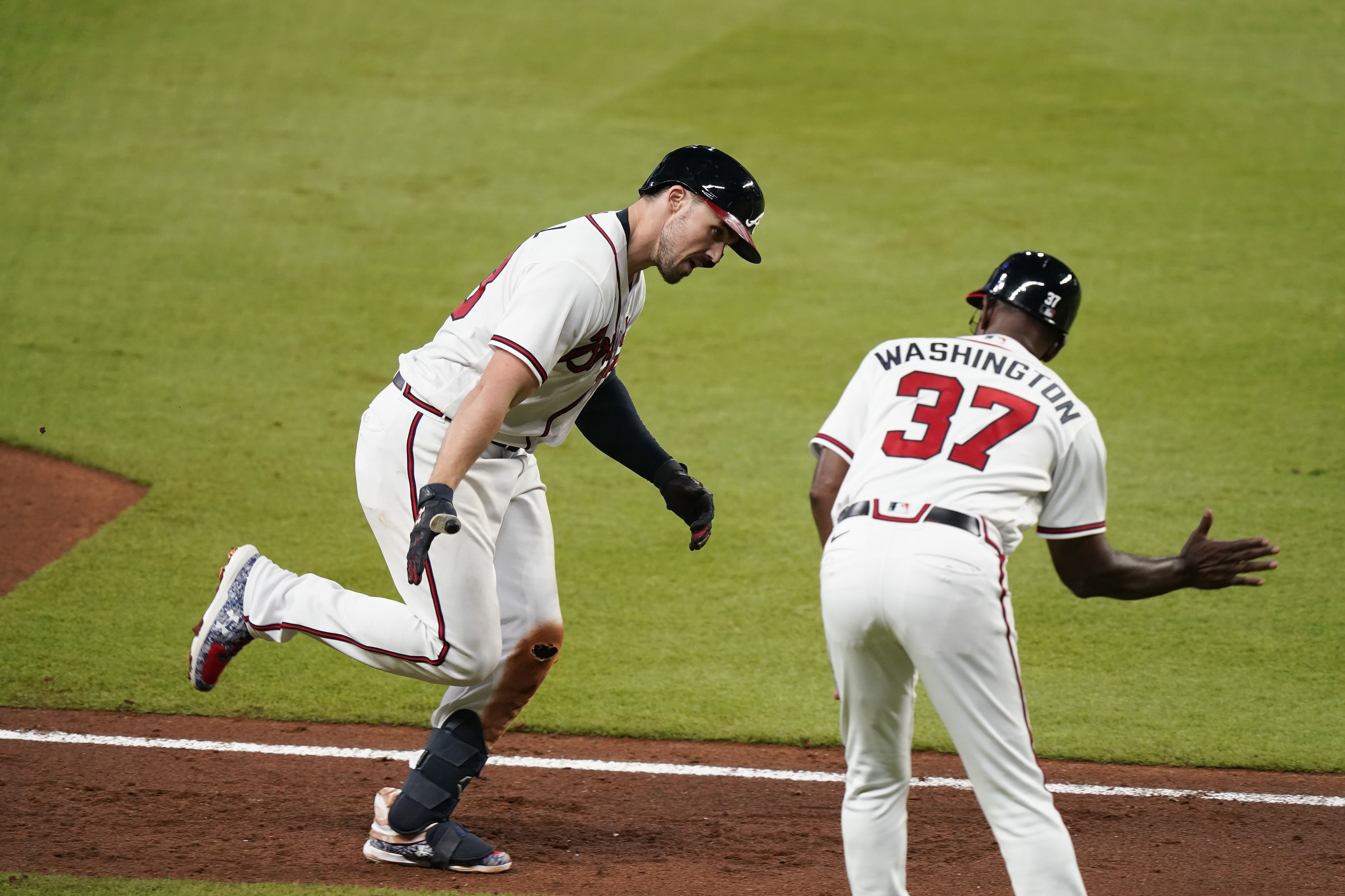 Braves quickly set franchise mark for most runs in game