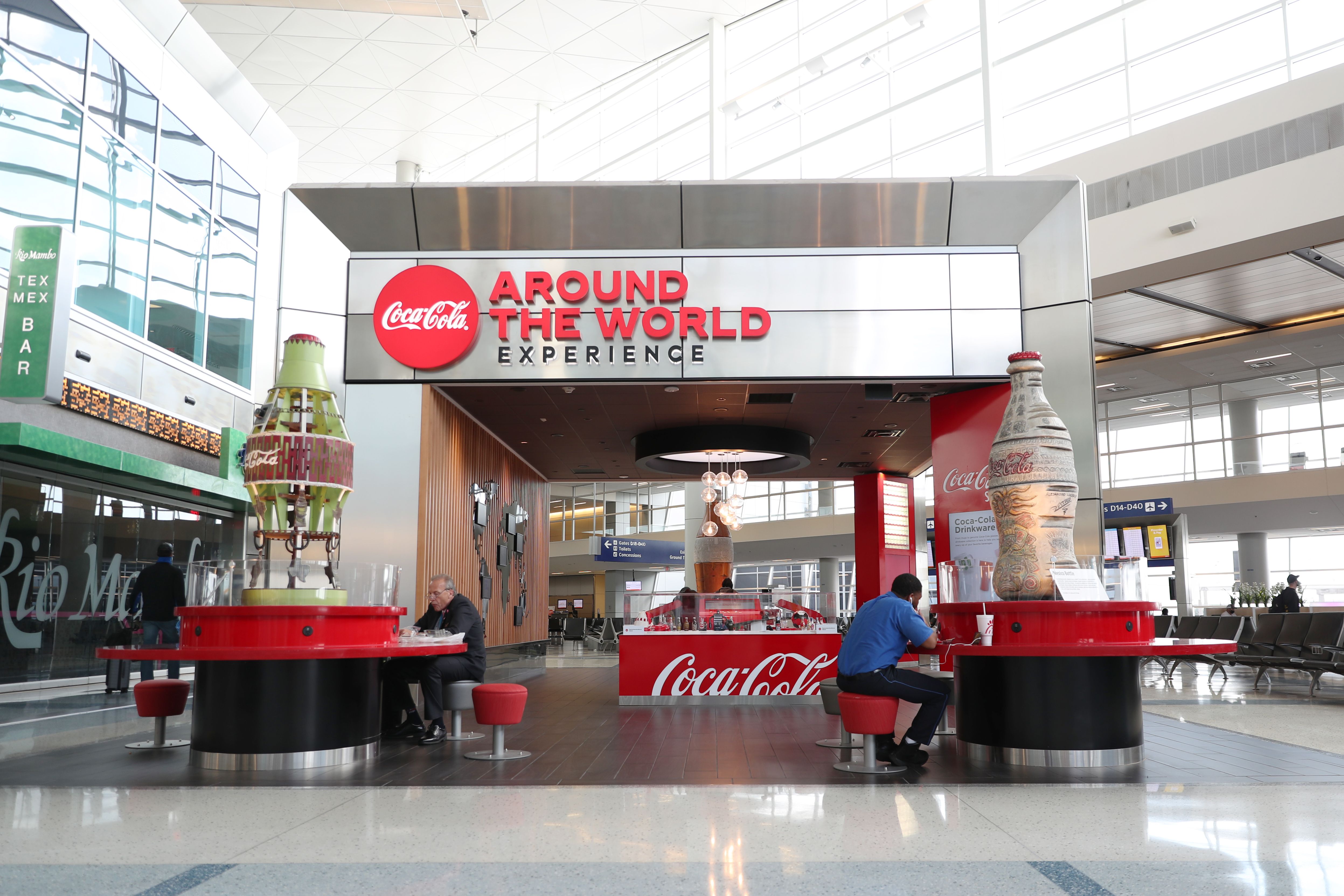 Coca-Cola Brings First 'Around The World Experience' Exhibit To Dfw Airport