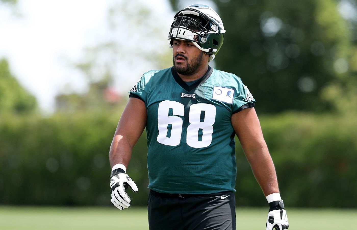 Jordan Mailata NFL: Philadelphia Eagles training camp, Cameron