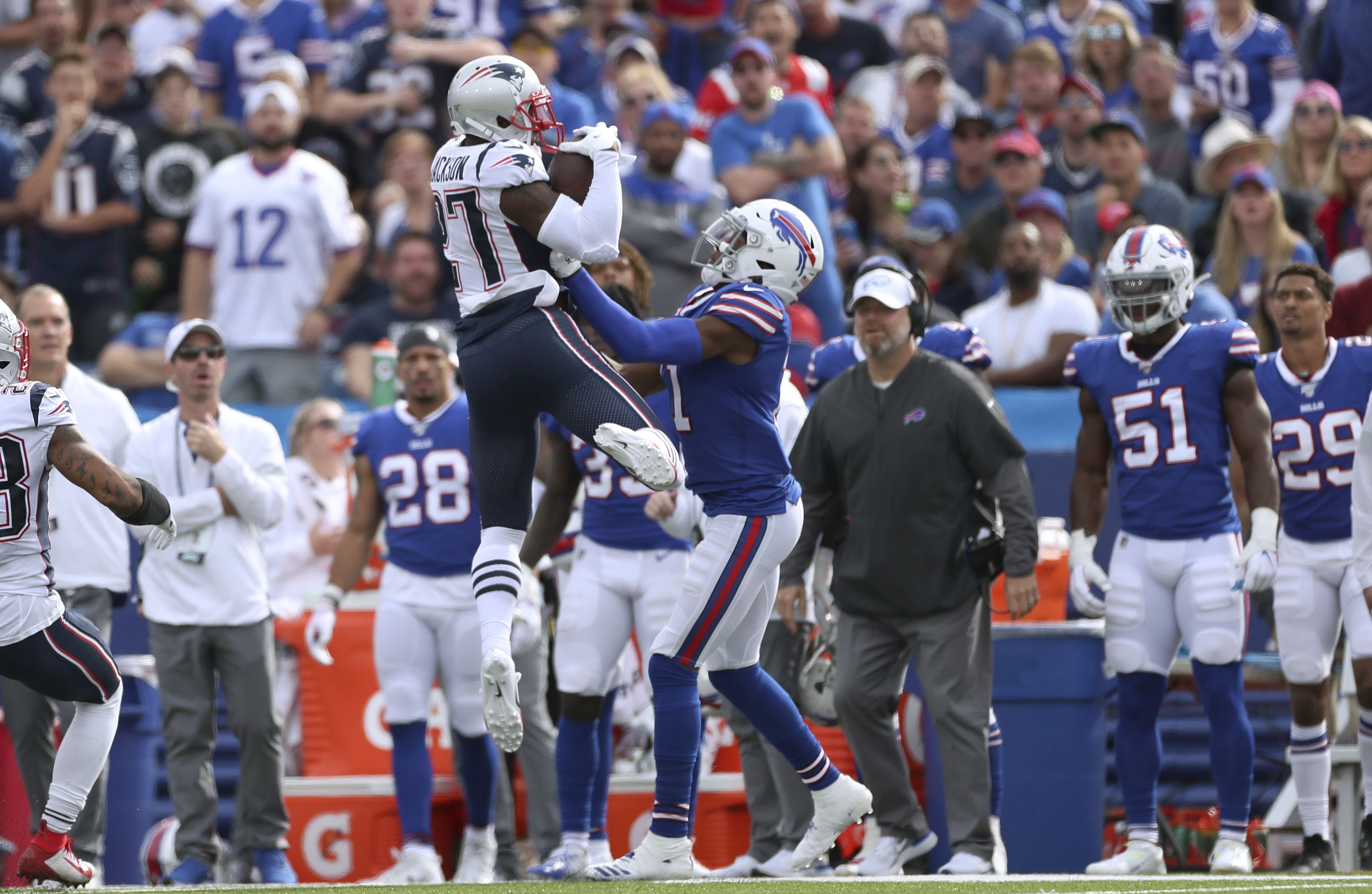 Patriots' J.C. Jackson takes league lead in interceptions - Testudo Times