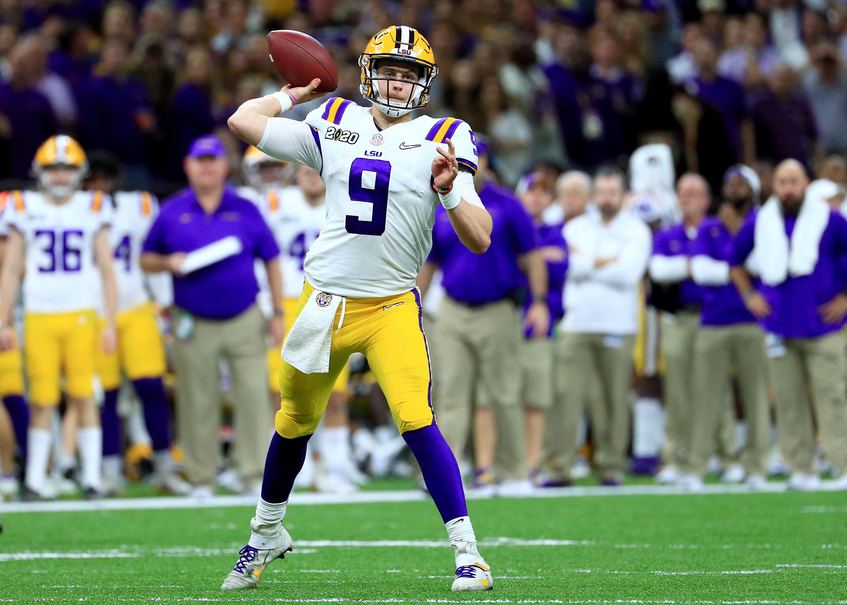 Joe Burrow Combine press conference: LSU QB clears up that he'd play for  Bengals if drafted by them - DraftKings Network