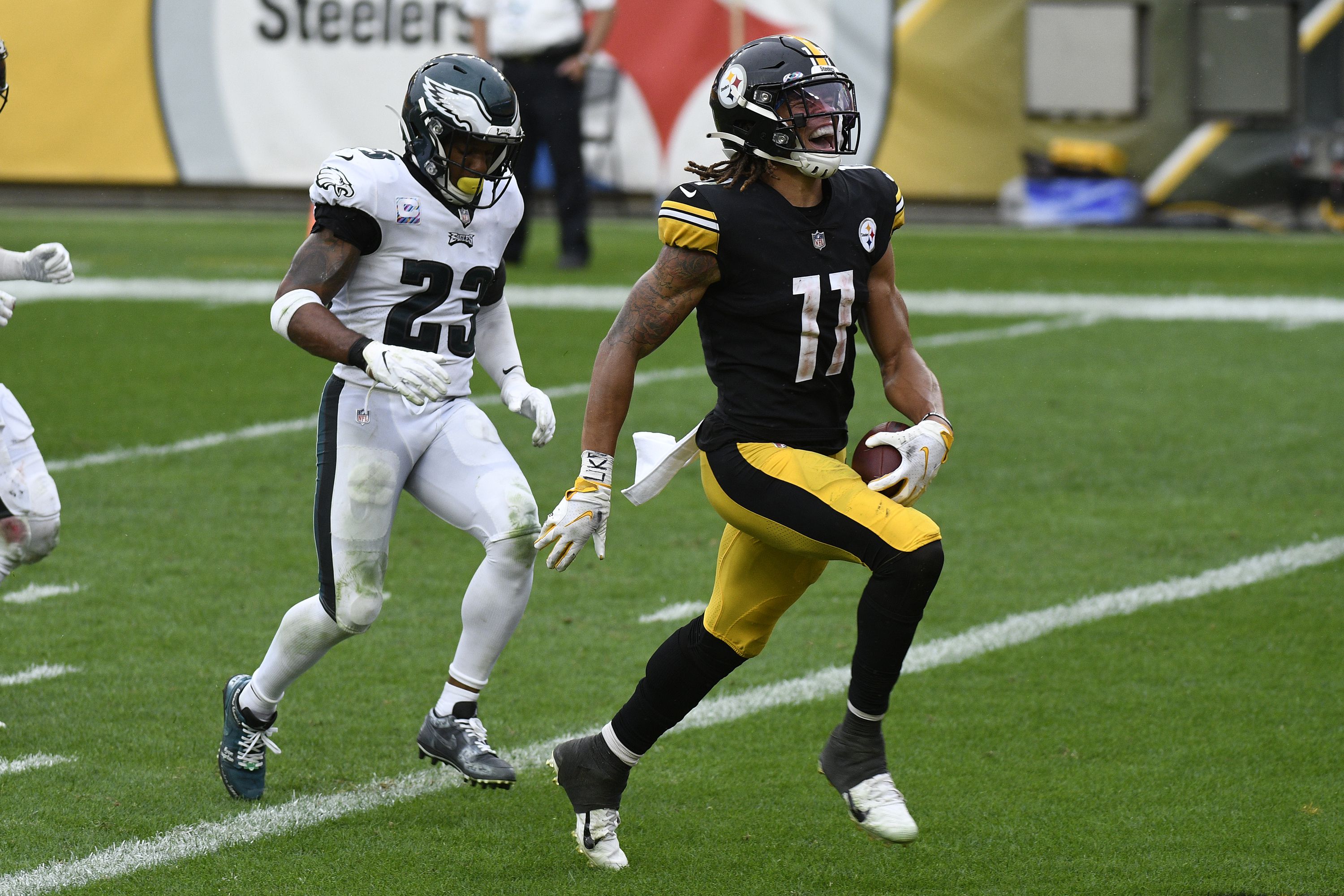 Chase Claypool's four TDs powers the Pittsburgh Steelers past the Philadelphia  Eagles in a shootout: Recap, score, stats and more 