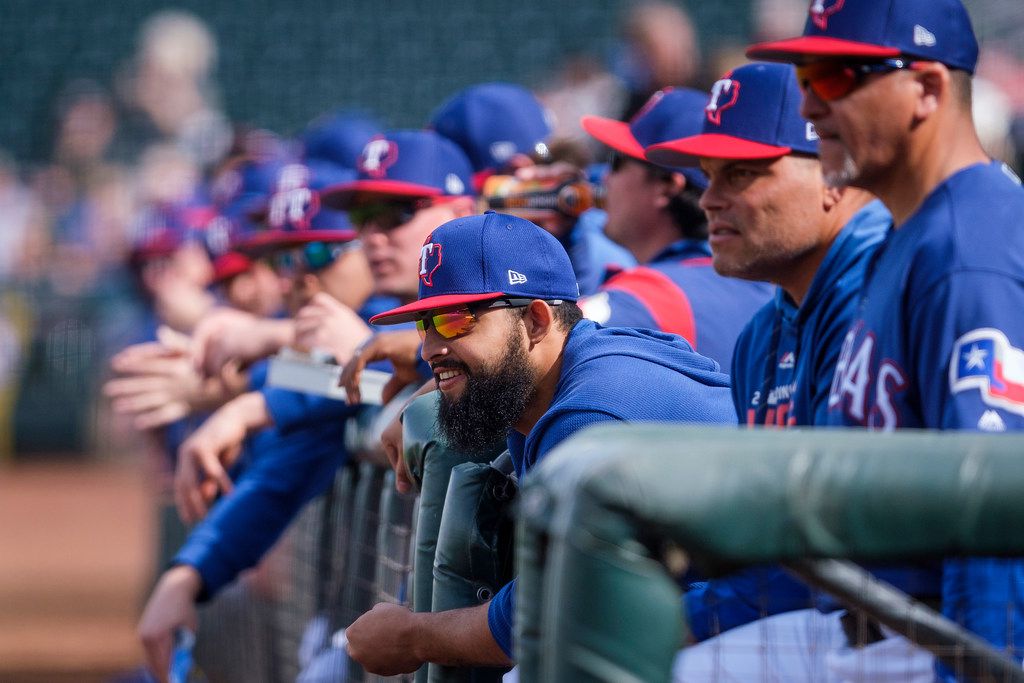 June 02, 2019: Texas Rangers second baseman Rougned Odor #12 pulls
