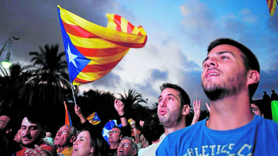 -- AFP PICTURES OF THE YEAR 2017 --Supporters of an independence