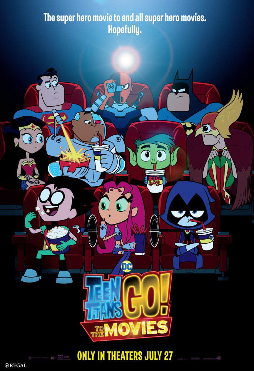 Teen Titans Go! to the Movies tiene 100% en Rotten Tomatoes y presenta su  último póster - La Tercera