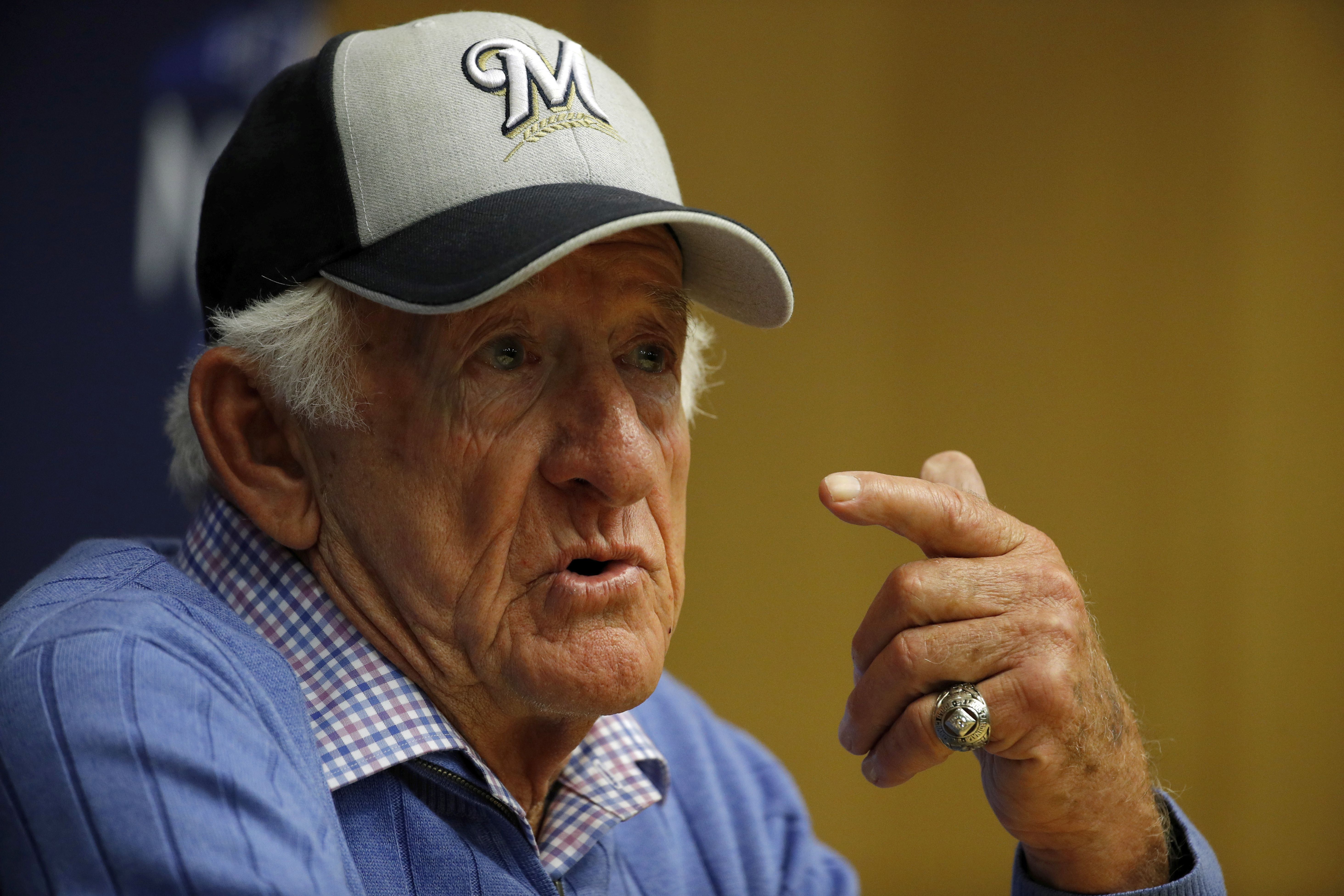 Bob Uecker, serviceable catcher, Hall of Fame broadcaster for the Brewers,  actor, comedian.