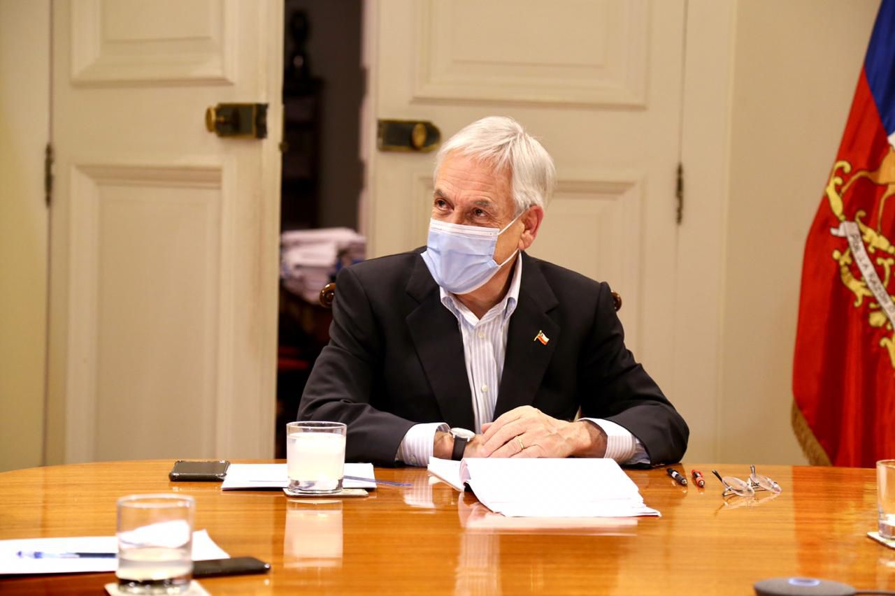 Reunión Sebastián Piñera La Moneda 18-O