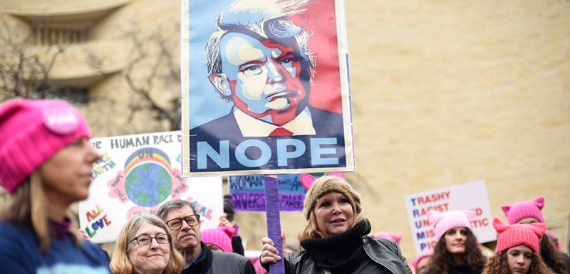 la marcha de la mujer eeuu