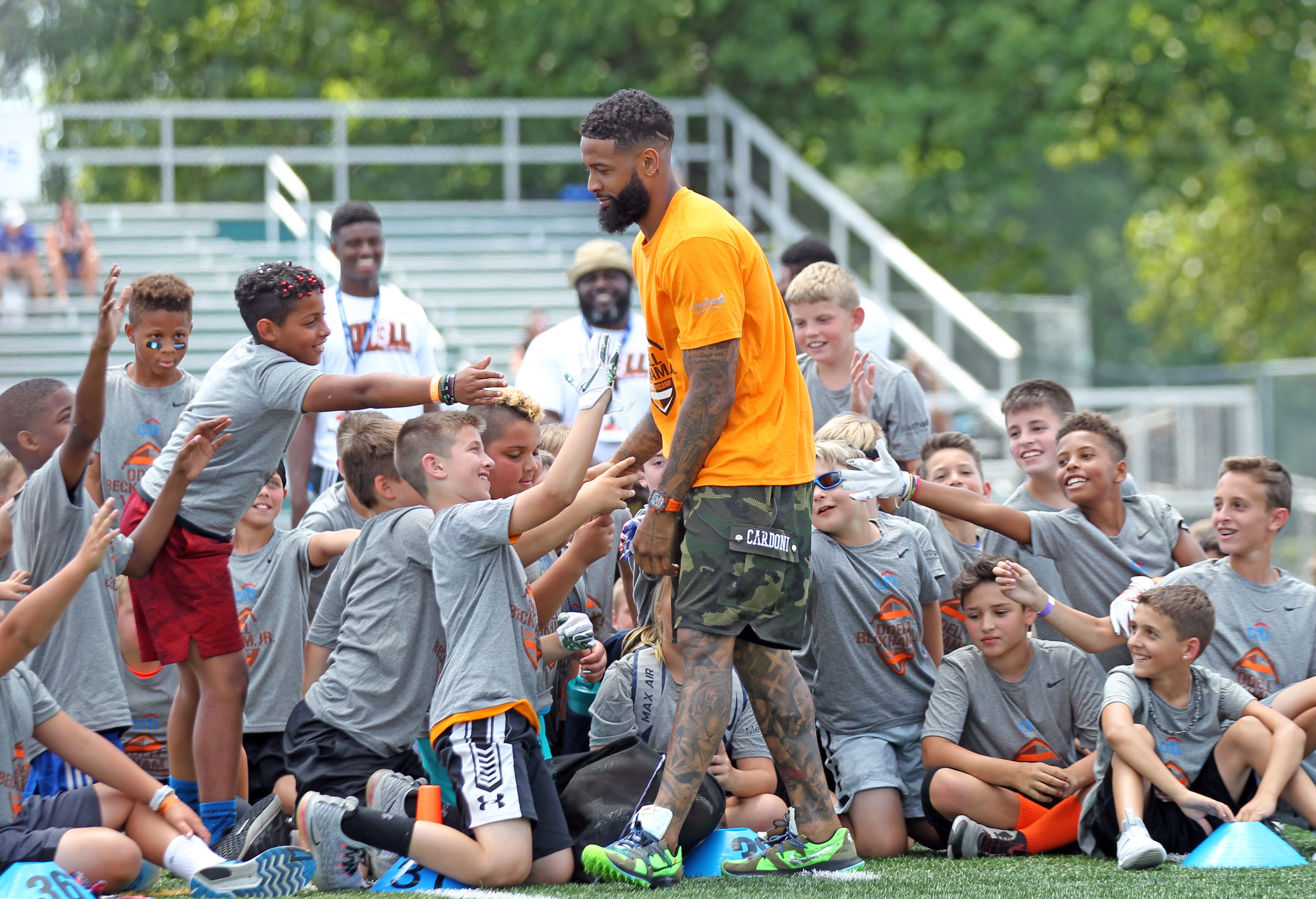 The Odell Beckham Jr. Football Pro Camp in Strongsville