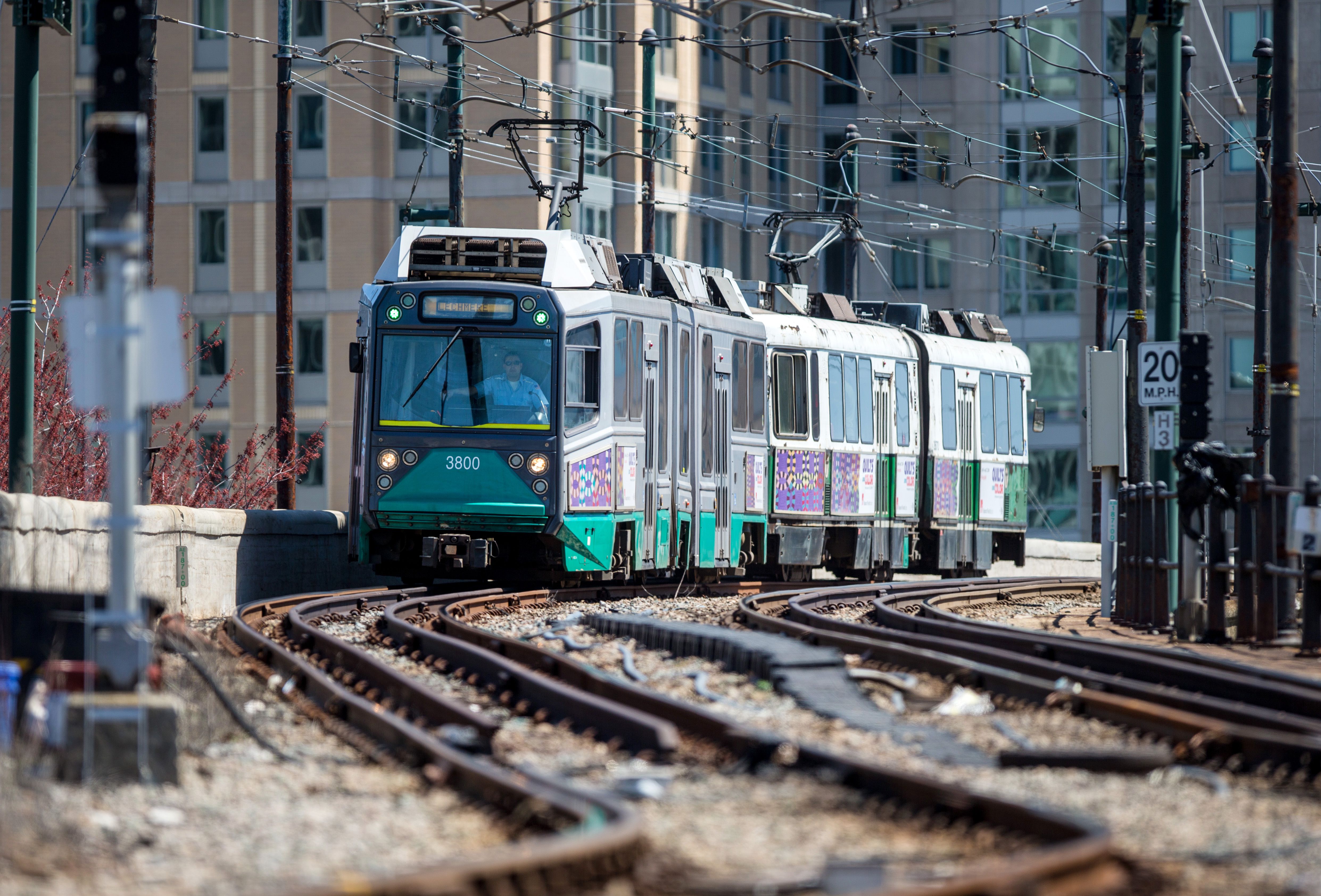 Parts Of The Green Line Will Shut Down For A Month At A Time This Year The Boston Globe