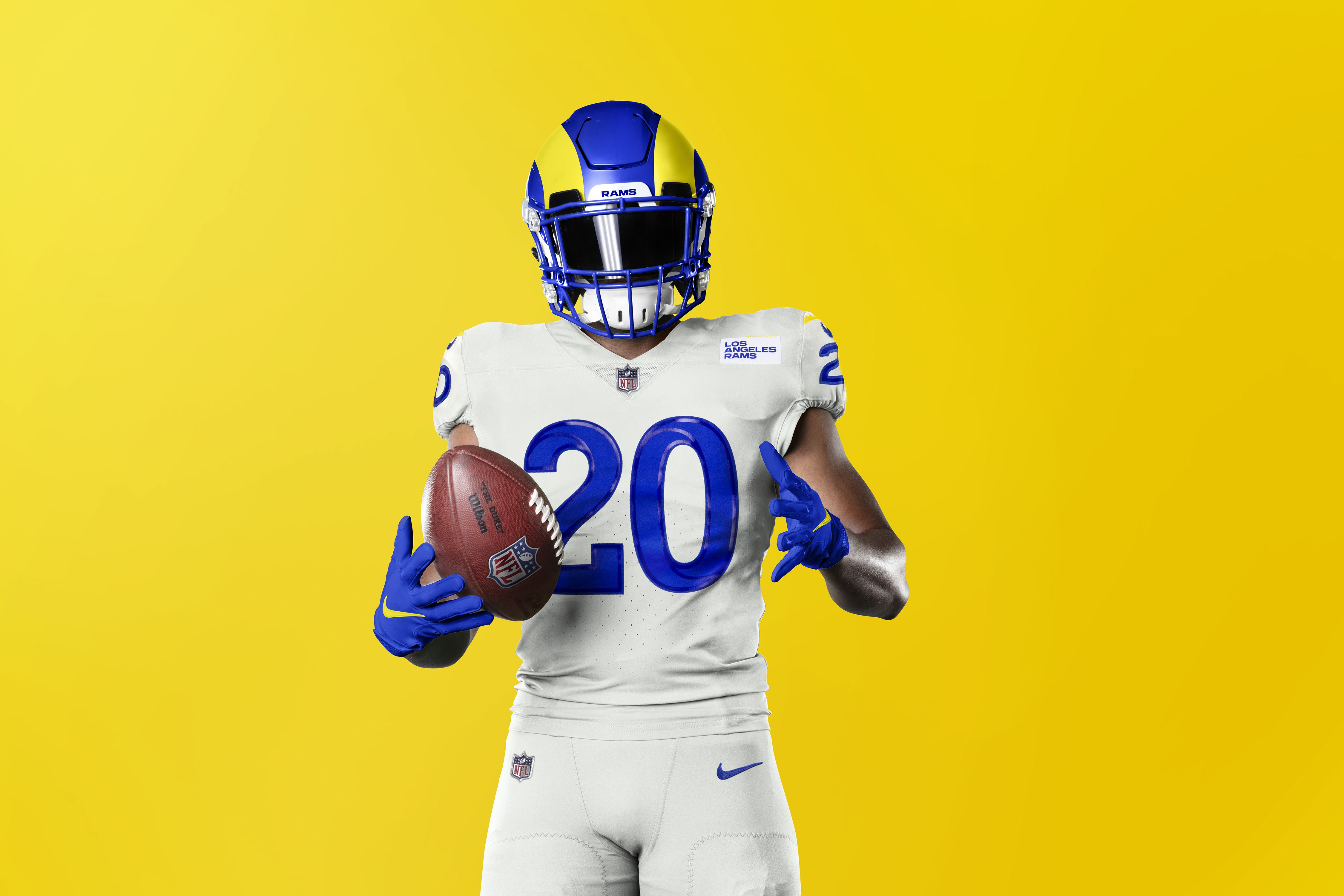 Los Angeles Rams Unveil White Modern Throwback Uniforms – SportsLogos.Net  News