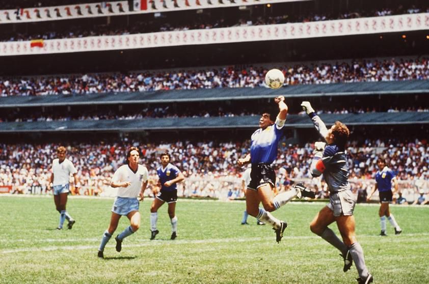 Maradona La mano de Dios