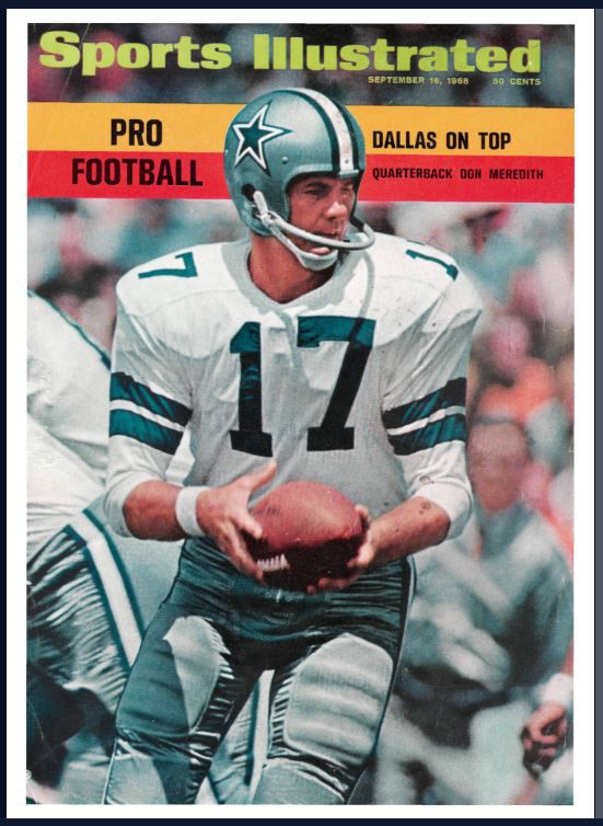 Dallas Cowboys Qb Roger Staubach Sports Illustrated Cover by Sports  Illustrated