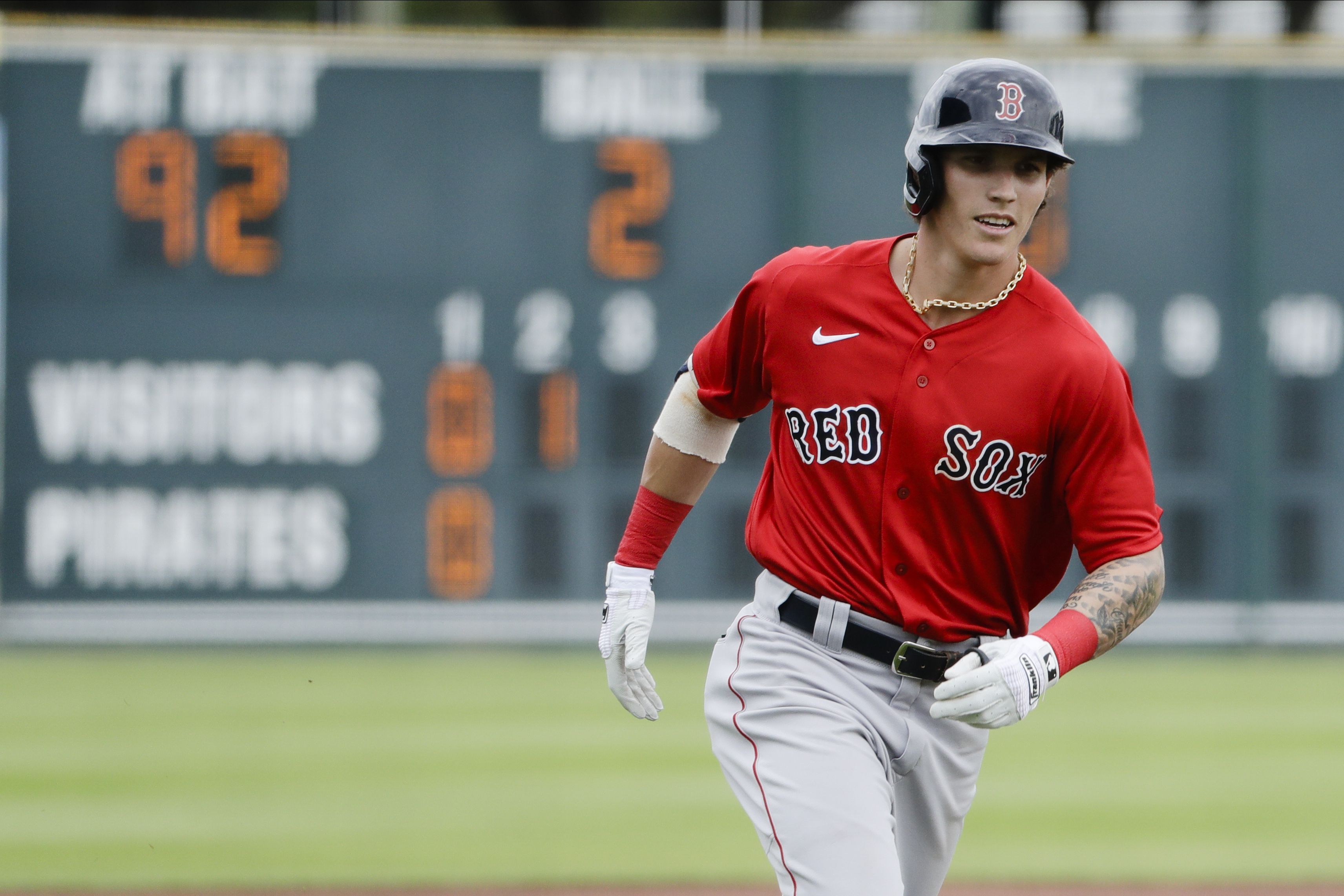 Jarren Duran, Red Sox OF prospect, impresses in 'surreal' Fenway Park debut  with doubles, dazzling catches: 'He should be a really exciting player' 