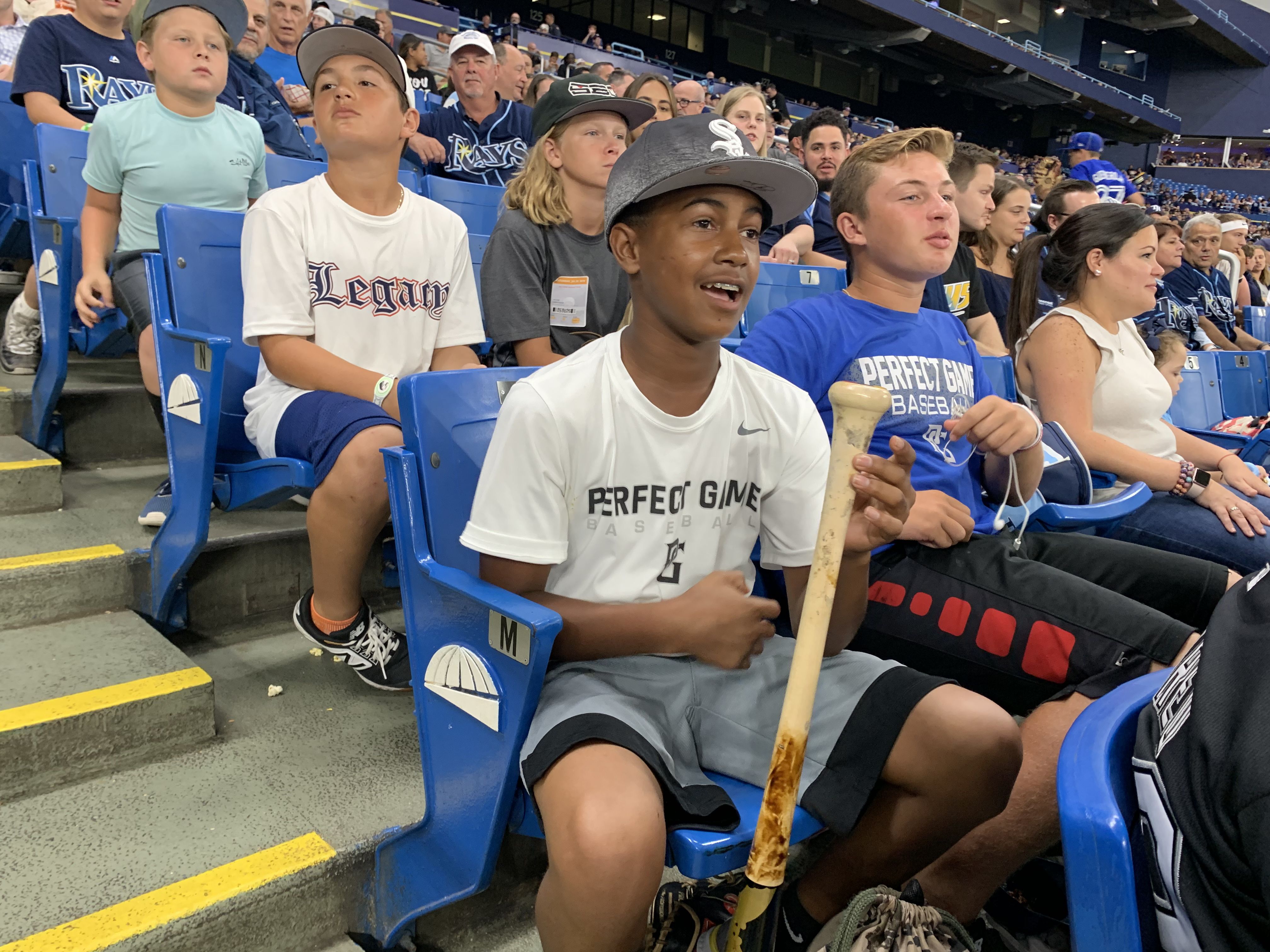 Fan at Rays vs. White Sox Game Stretchered Away After Being Hit by