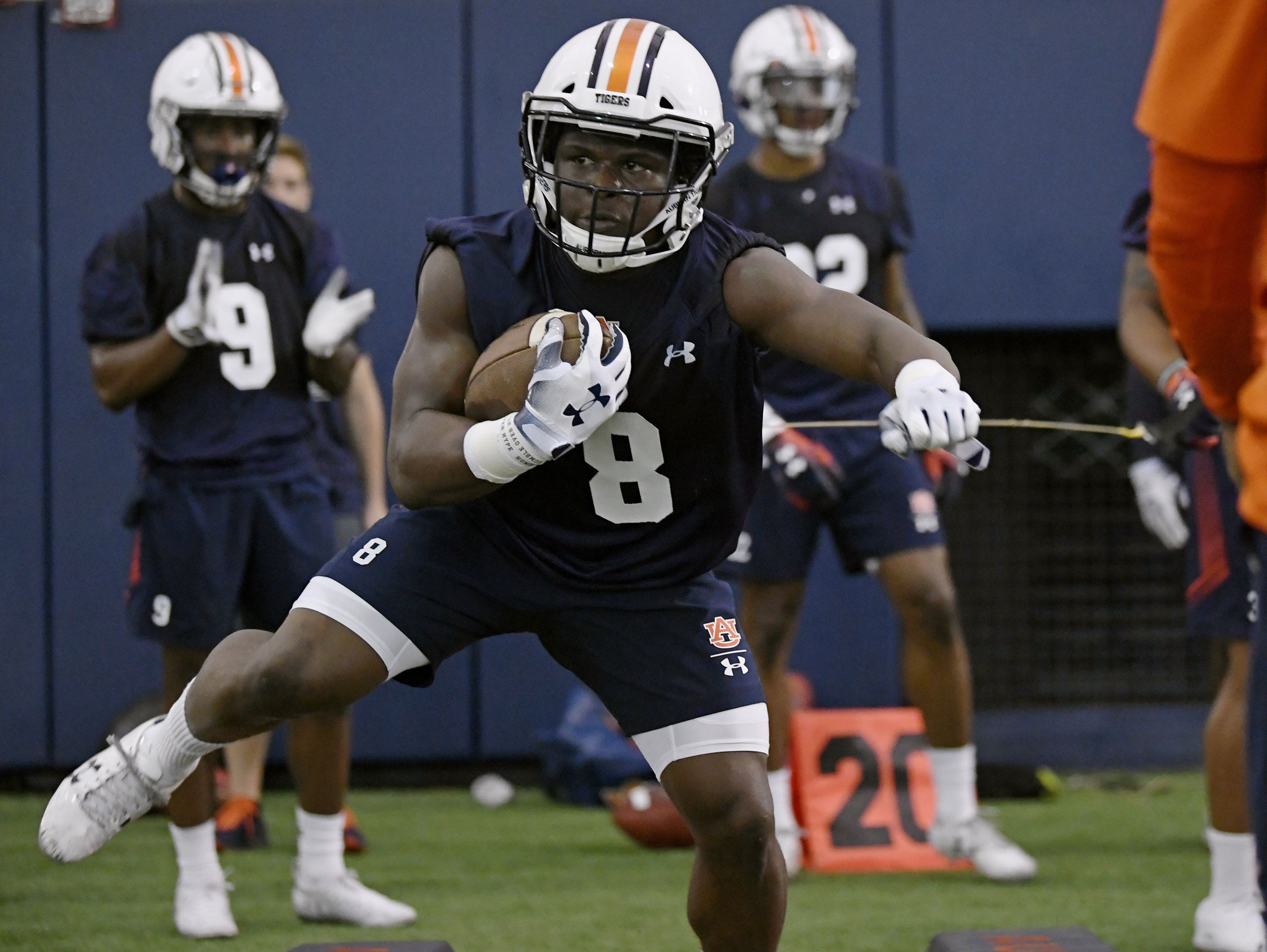 Where is former Auburn running back Shaun Shivers now?