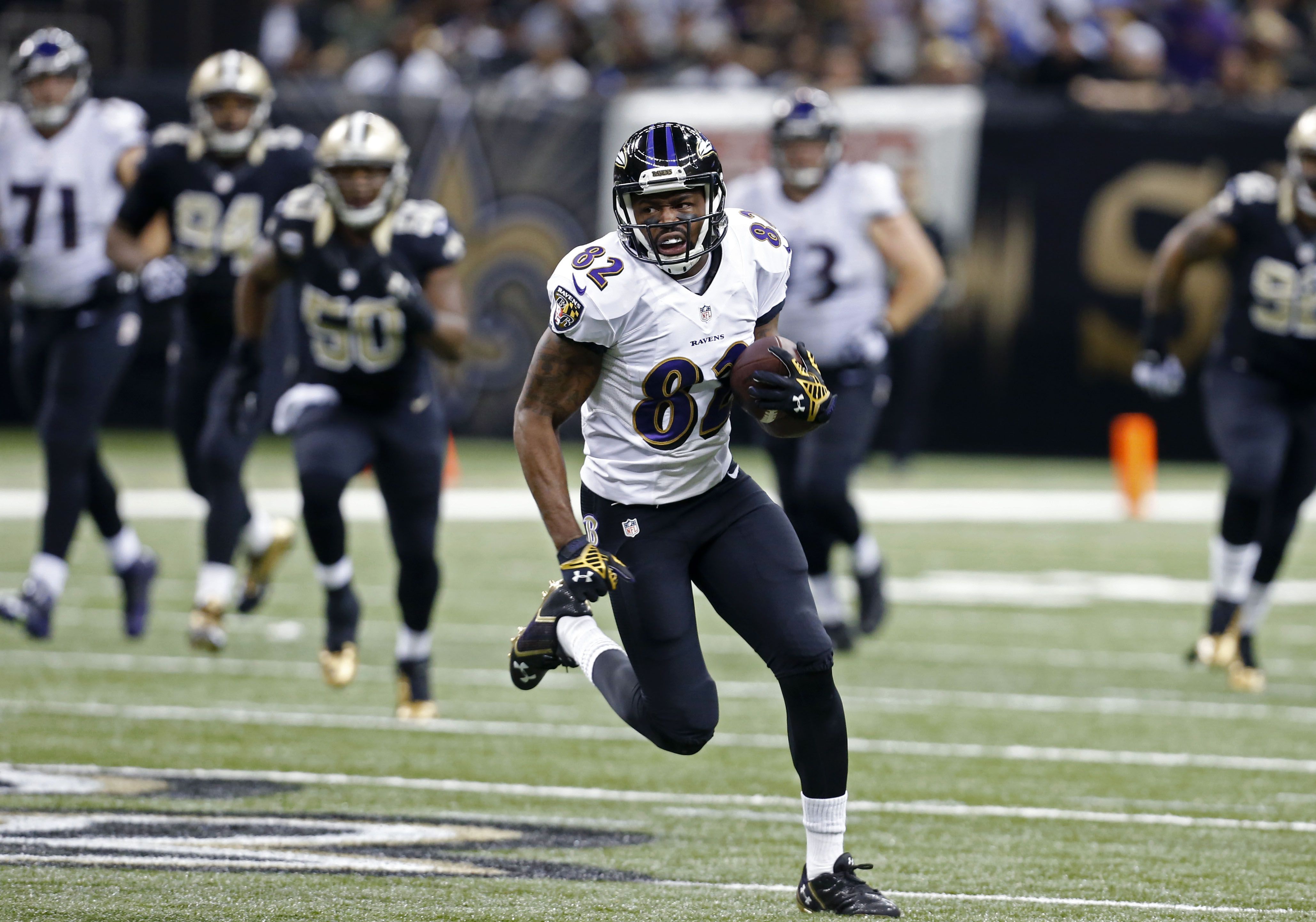 Former Ravens receiver Torrey Smith announces retirement, says