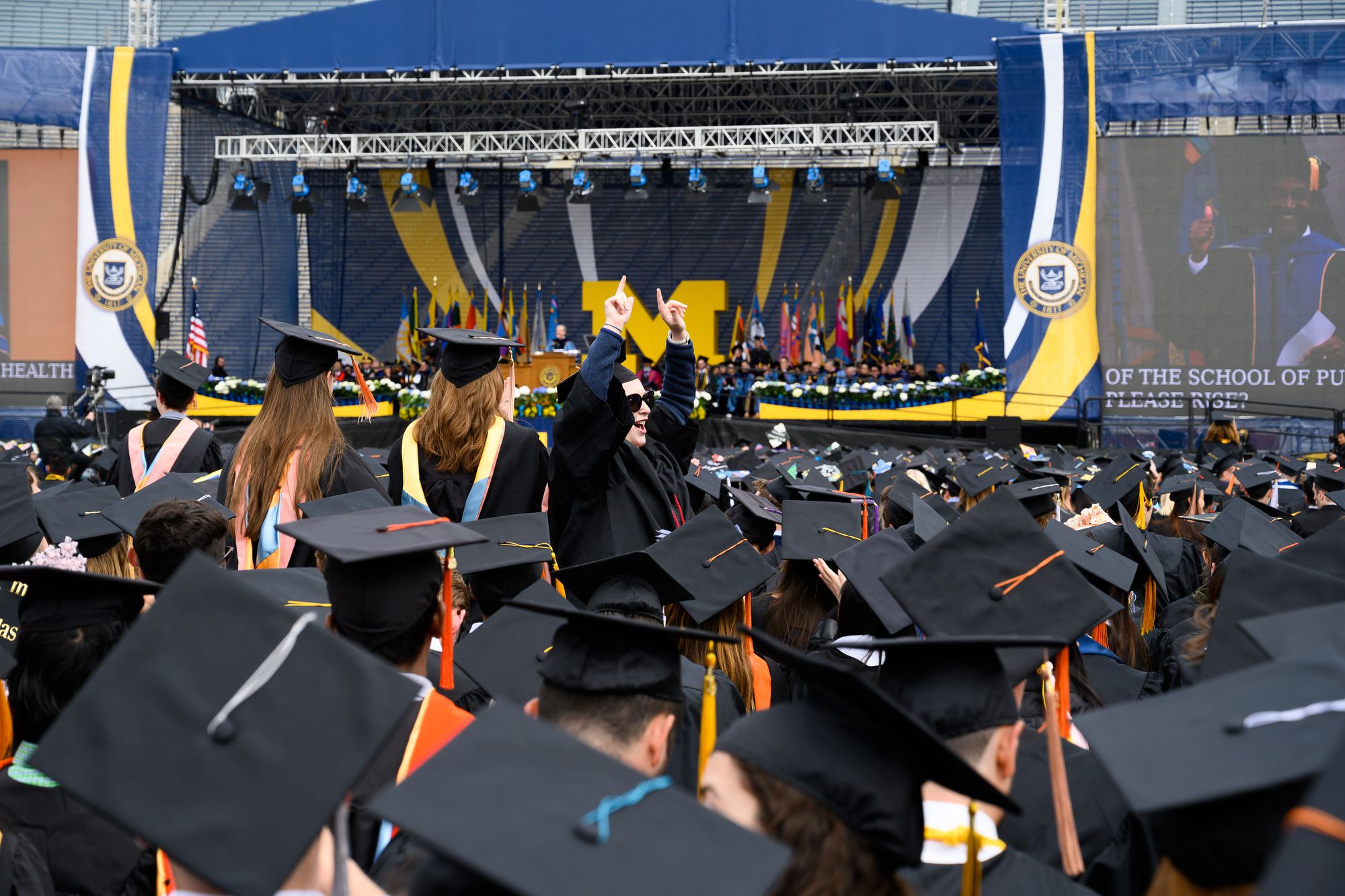 Michigan university hosting separate graduation celebrations based