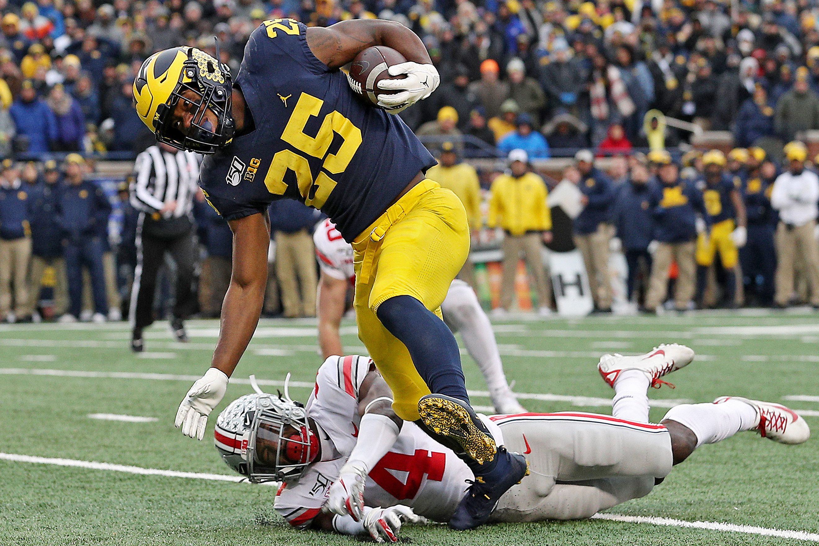 Who is Hassan Haskins? Meet the Michigan RB who ran all over Ohio