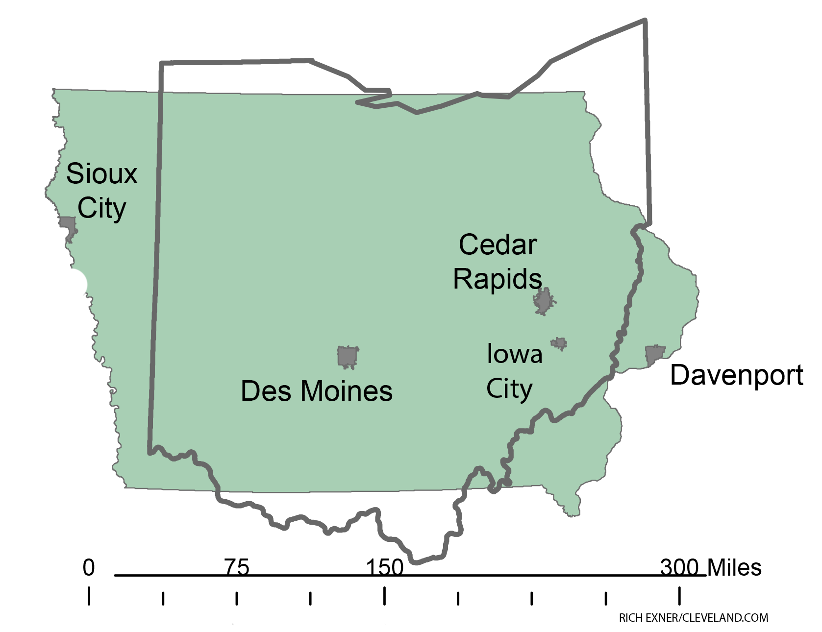 What can Iowa caucuses tell us about Ohio How the states are