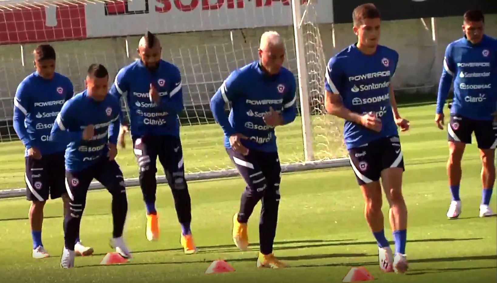 Entrenamiento de La Roja