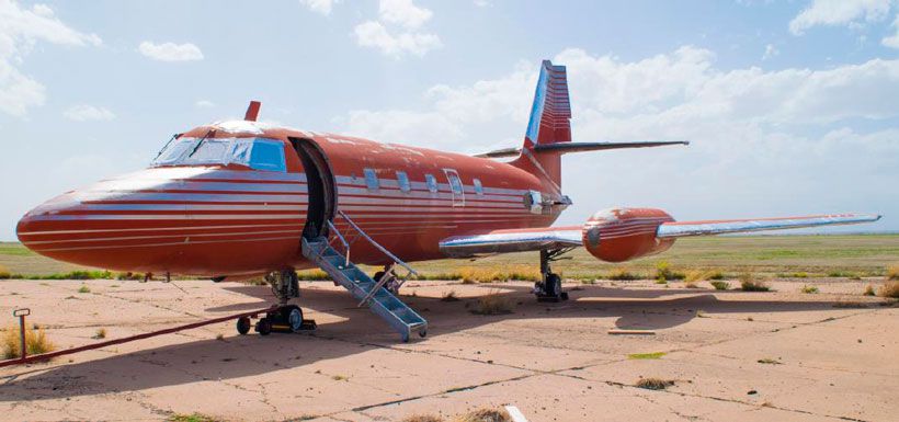 jet privado de elvis presley