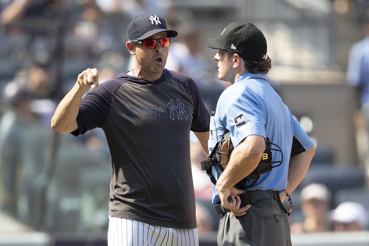 New York Yankees' Aaron Boone is AL Manager of the Year, win or lose