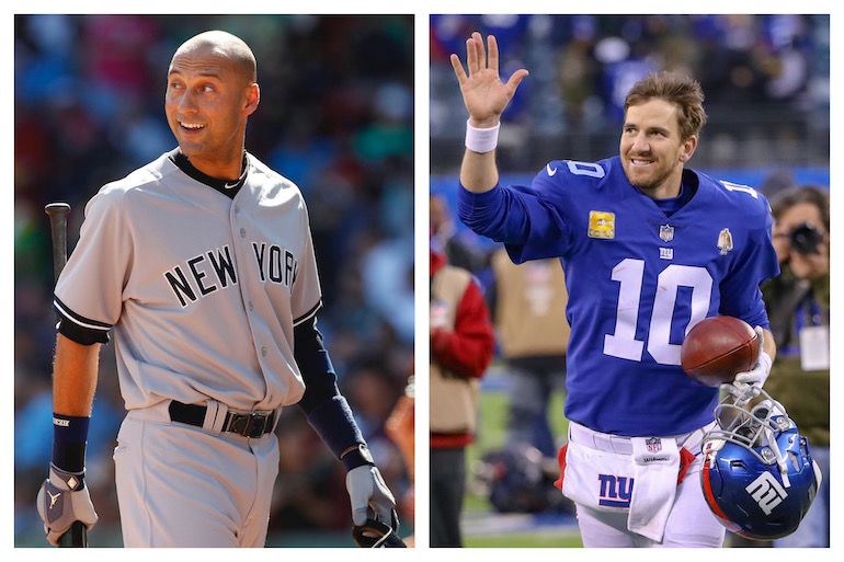 Derek Jeter joins The Eli Manning Show