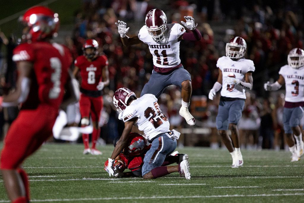 Mesquite Horn rolls to win over Lions, Tyler High