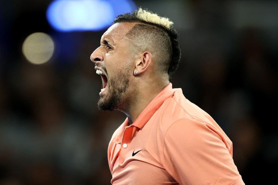 Nick Kyrgios en el Australian Open