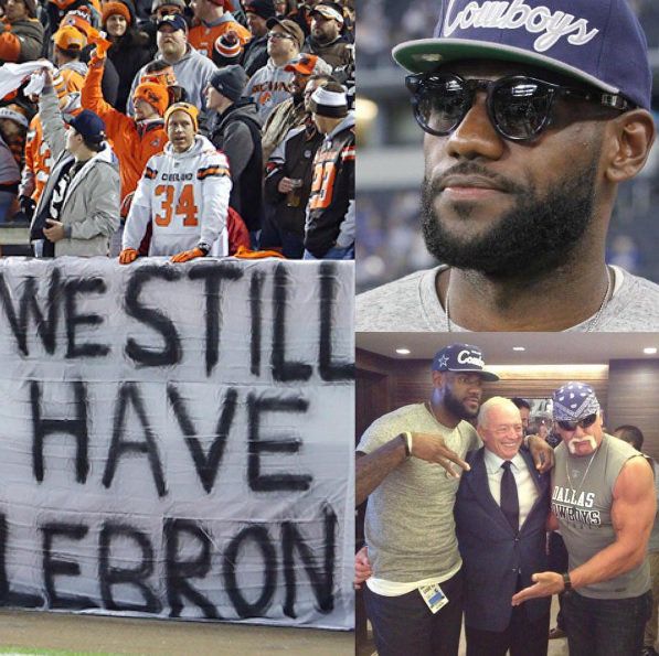 The 15 funniest memes from Cowboys-Browns: LeBron; homeless Tony Romo