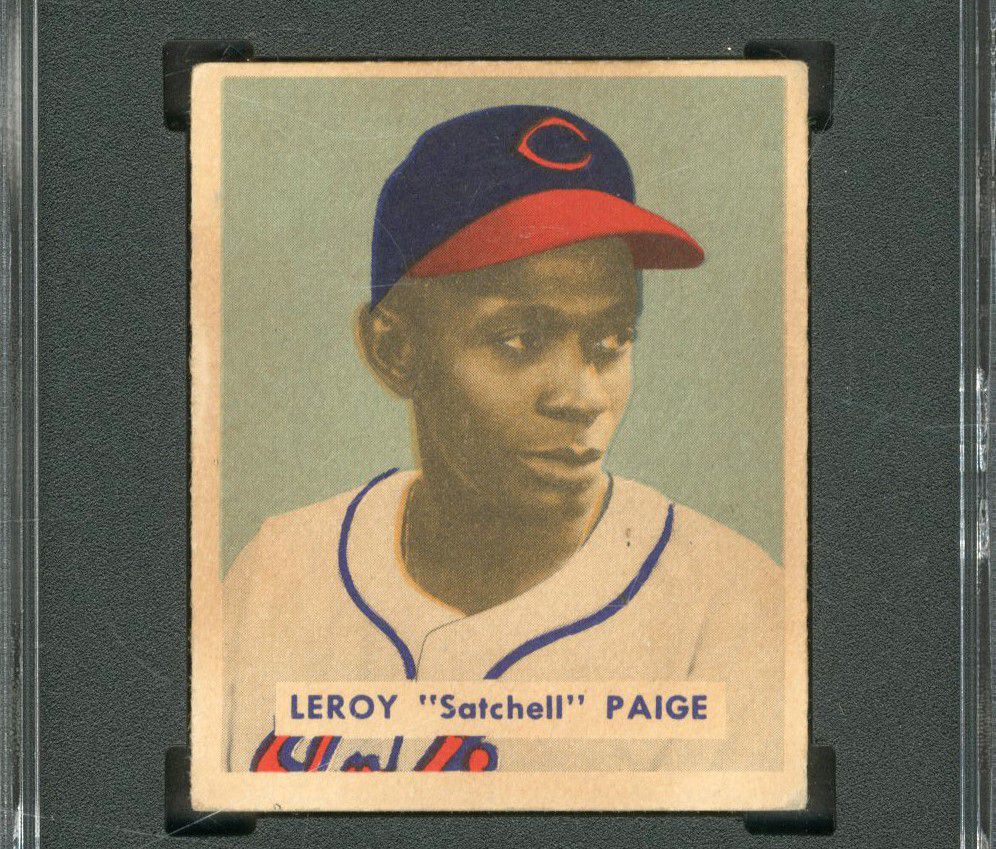 Satchel Paige Baseball Card - 1993 Hoyle Legends of Baseball