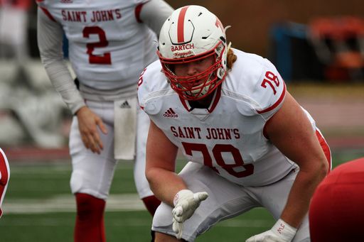 St. John's football alum Ben Bartch back on the field with