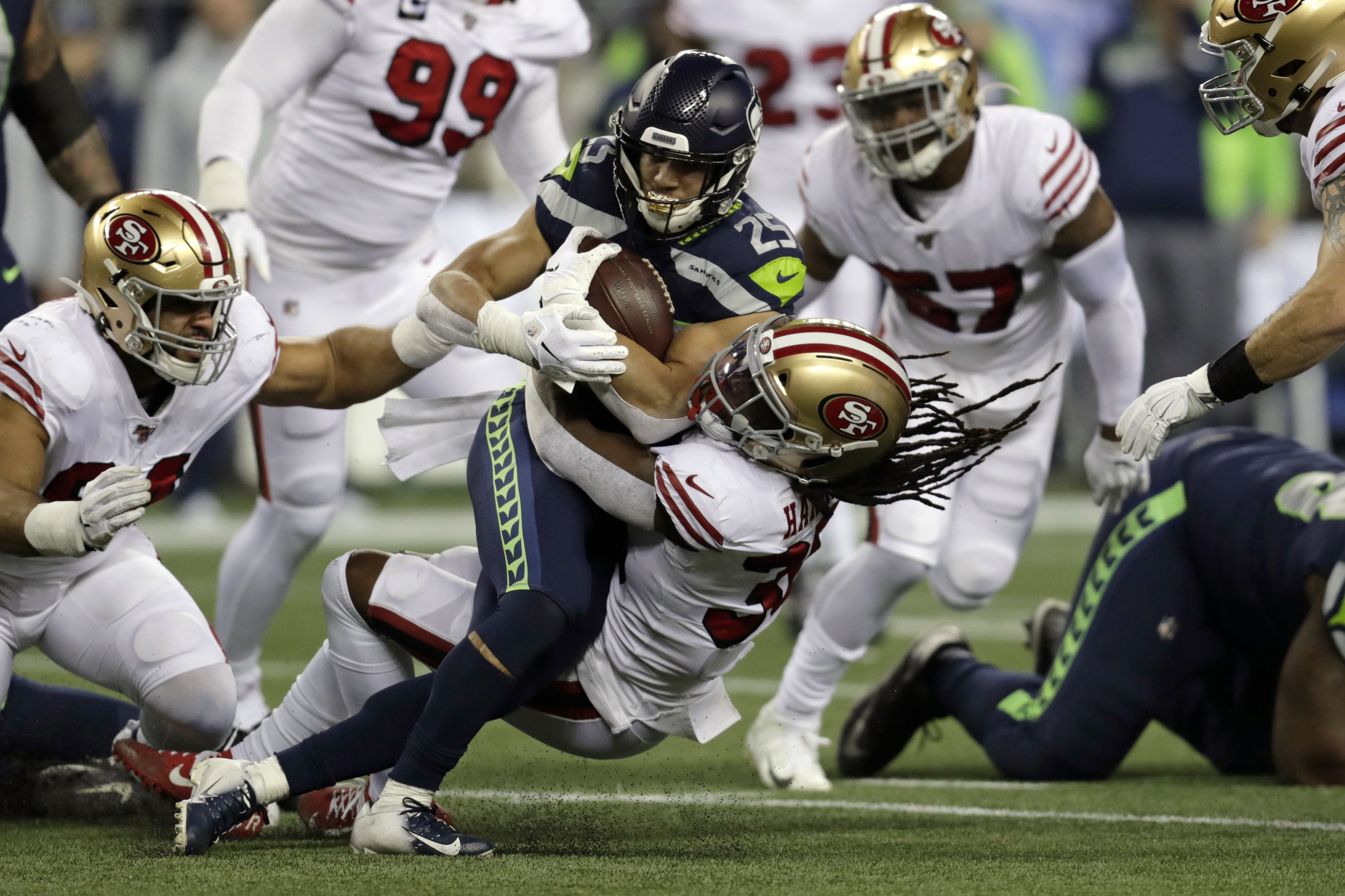 49ers Sweep the Seahawks; Stats and Facts from #SFvsSEA