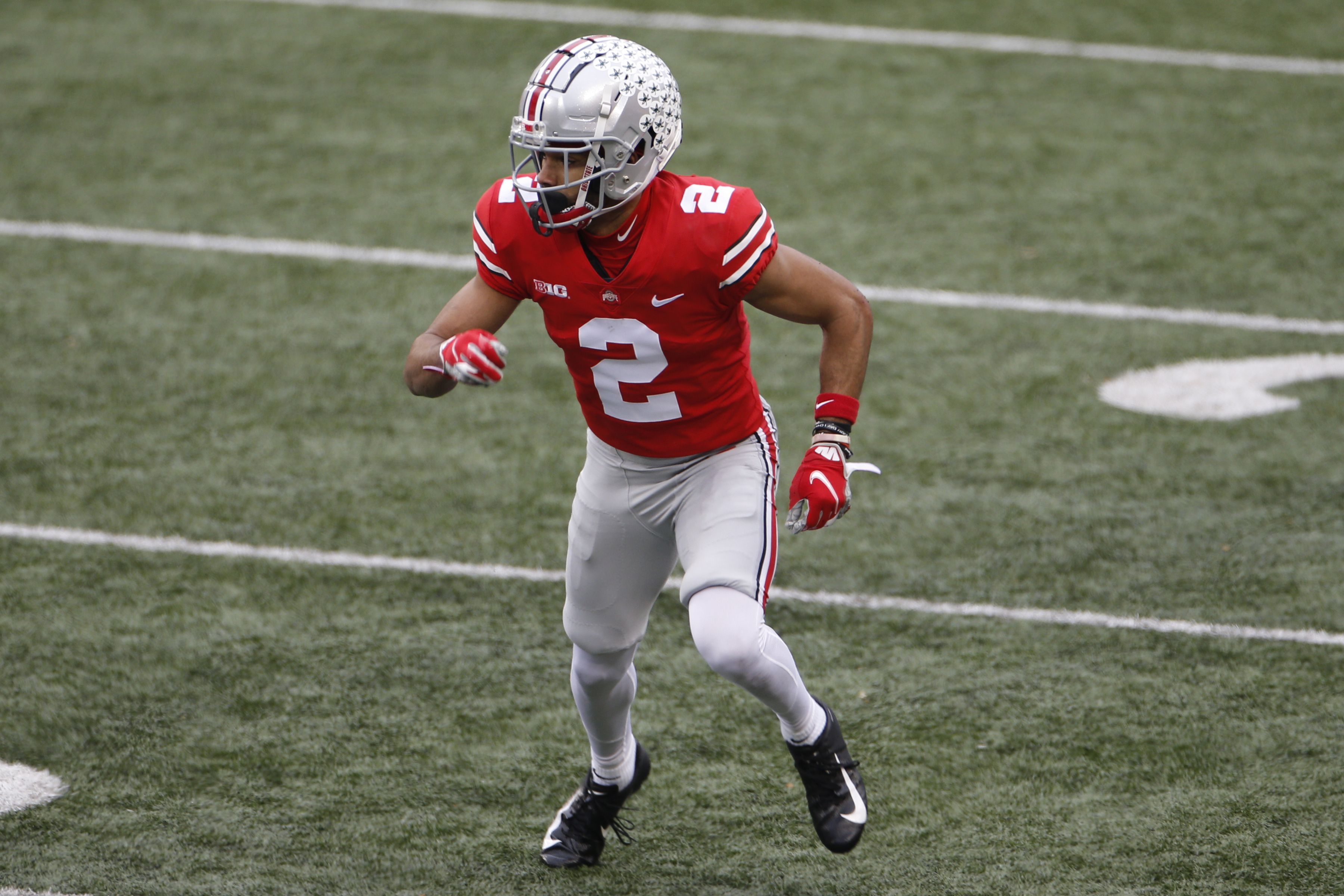 Ohio State football's Chris Olave voted Preseason Big Ten Offensive