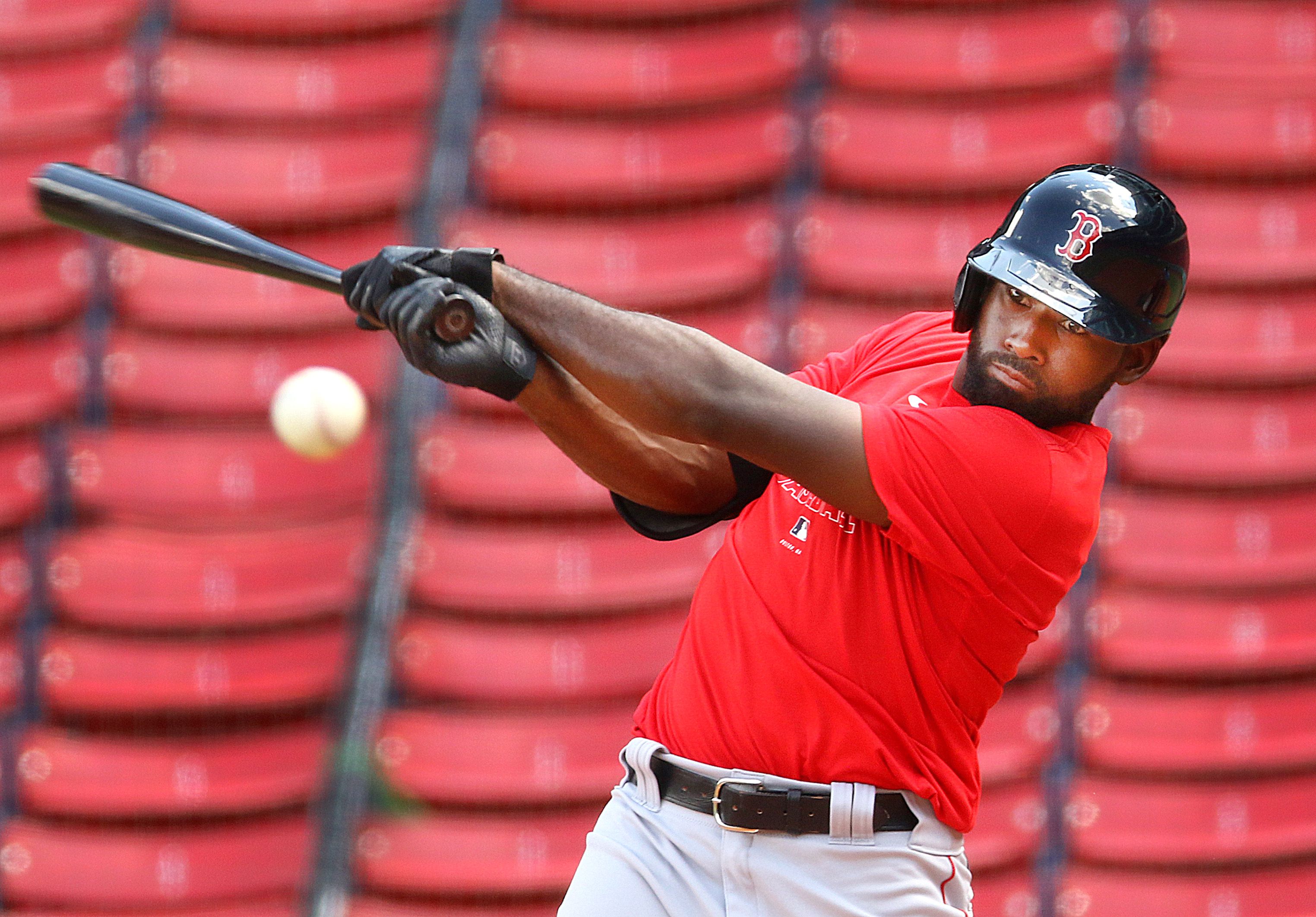 With one minor adjustment, Jackie Bradley Jr. is starting to swing