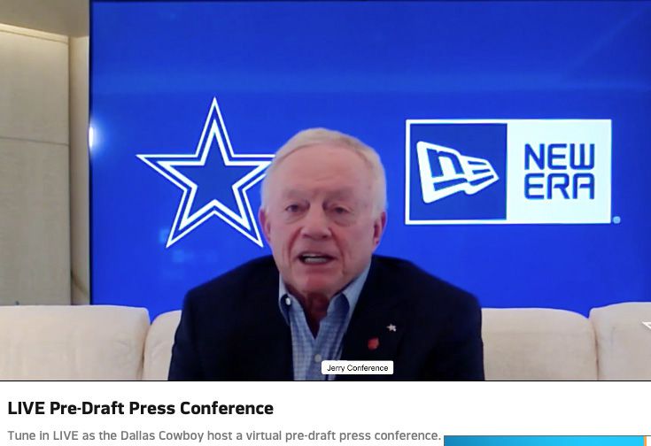 Jerry Jones: 'I don't see the negative' of Cowboys' draft board going public