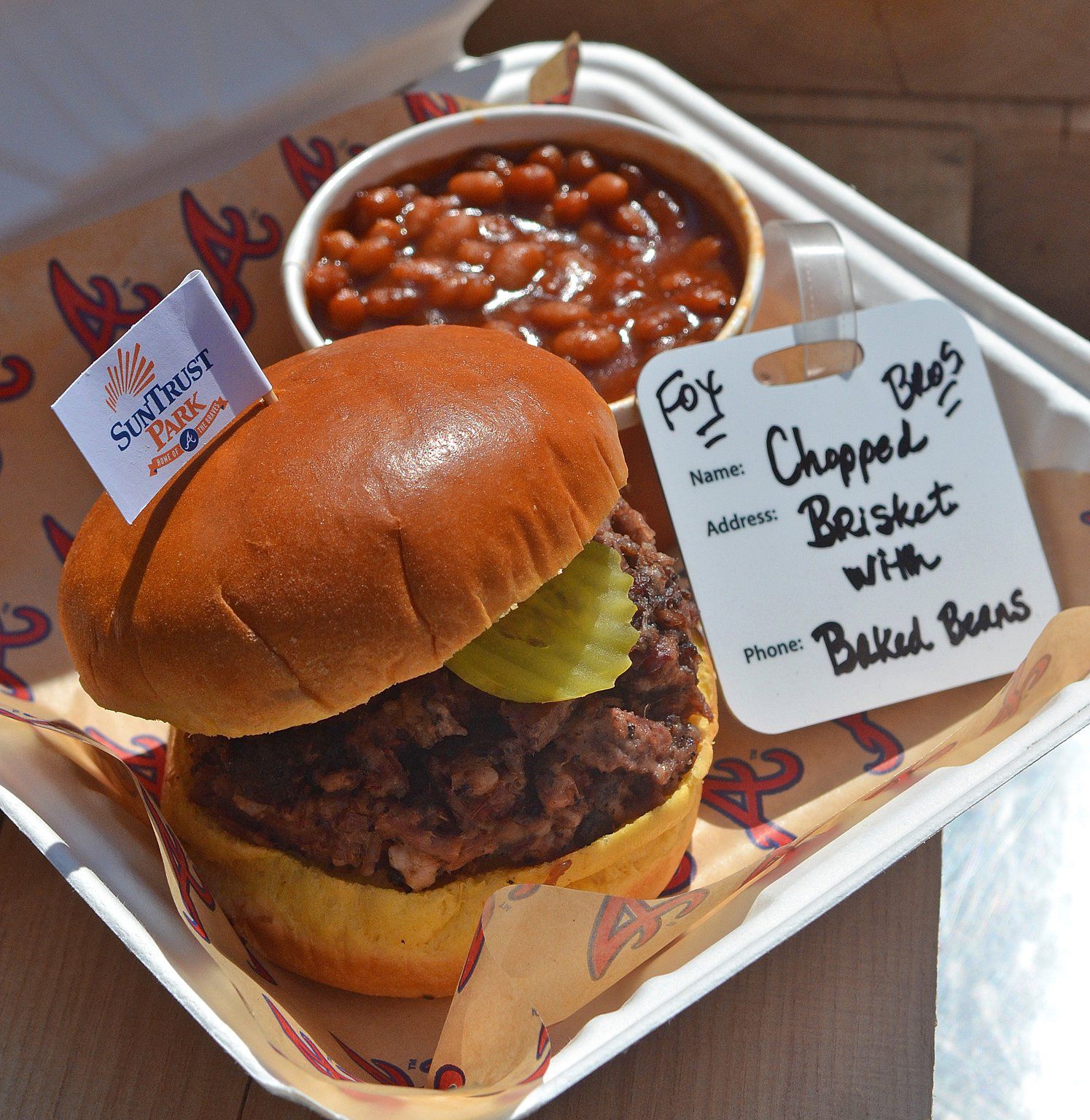 Here's a sneak peek of the food at SunTrust Park