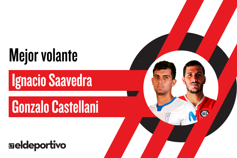 Mejor volante: Saavedra y Castellani