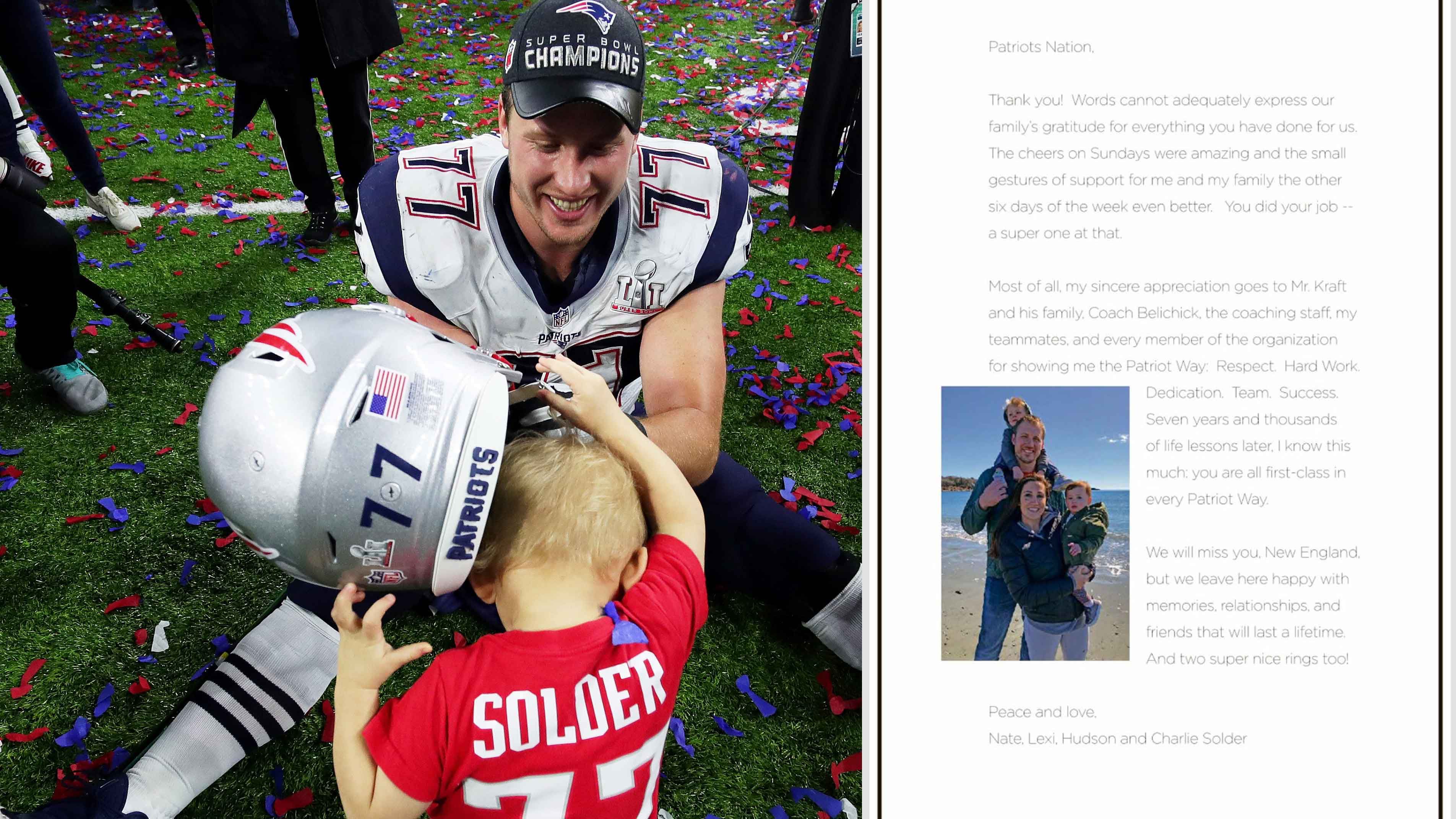 Patriots thank their fans in full-page Globe ad - The Boston Globe