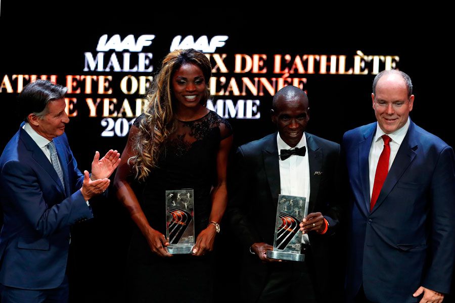 IAAF, Caterine Ibargüen, Eluid Kipchoge