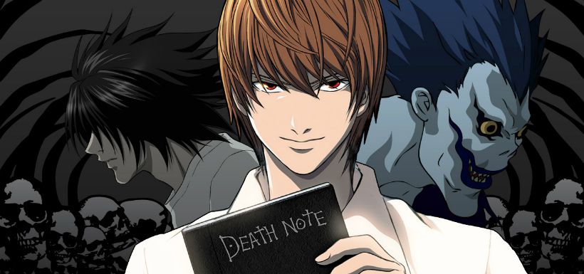 Nueva nota de la muerte de Anime japonés Manga L Kira Ryuk Yagami